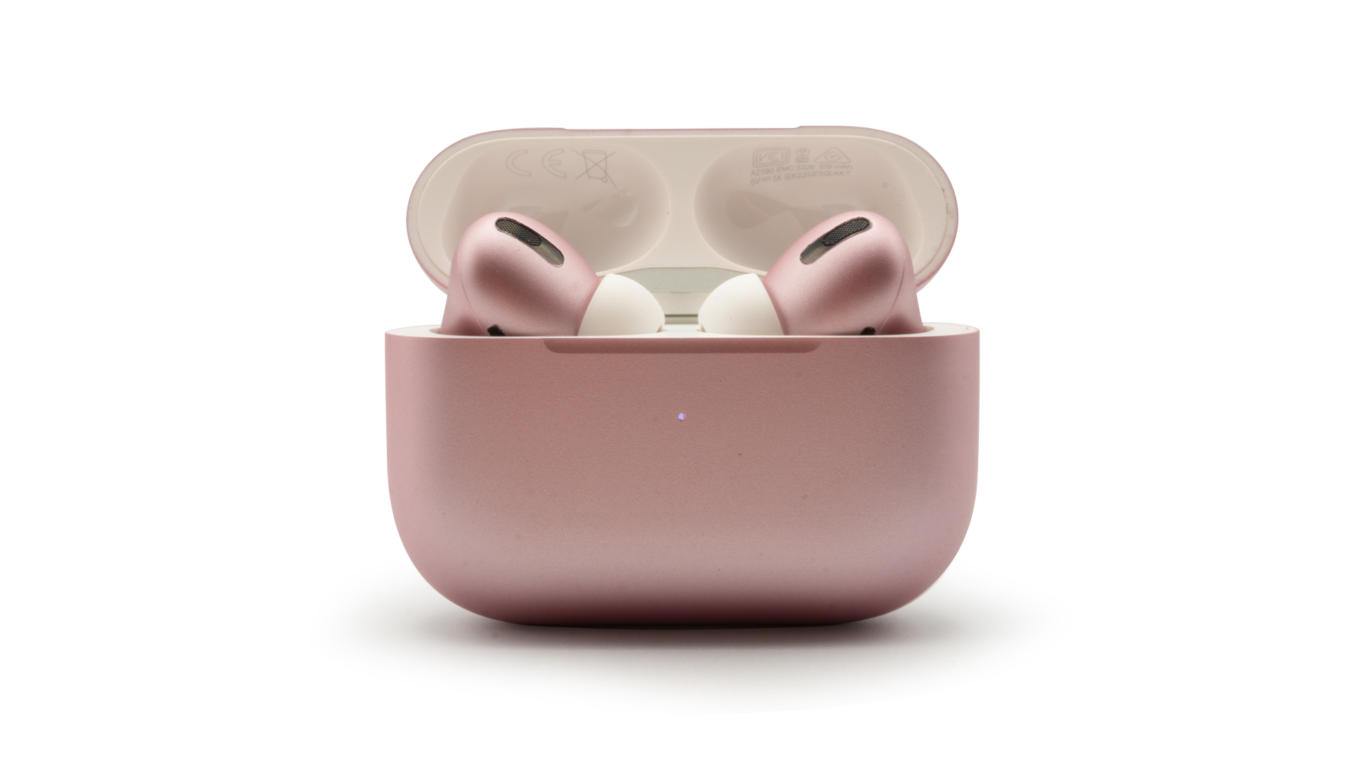 Apple Airpods Pro Originale Mwp22zm A In Ear Cuffie Custom Oro Rosa Ebay