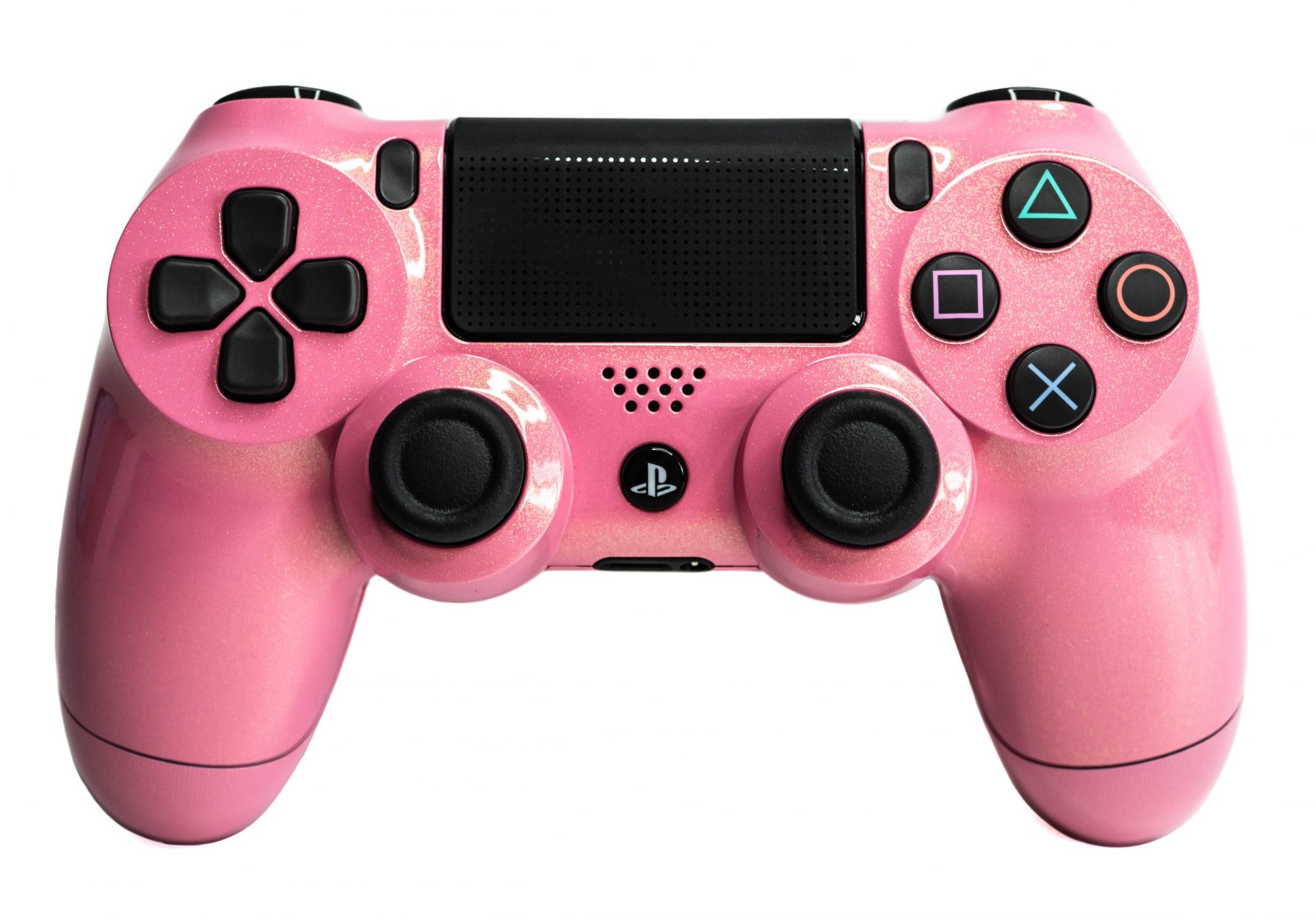 pink playstation controller ps4